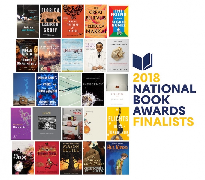 2018 National Book Award Finalists Announced the American Booksellers